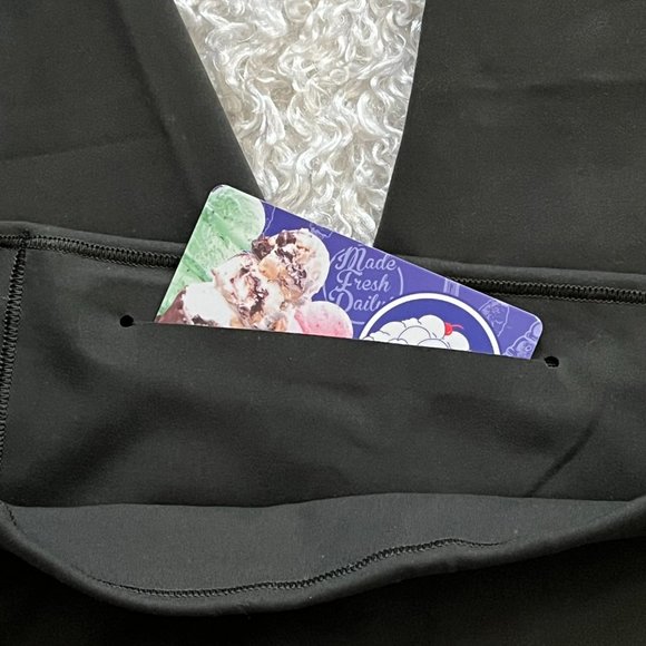 Lululemon Black Crop Leggings - size 4 (#1) - Picture 5 of 7